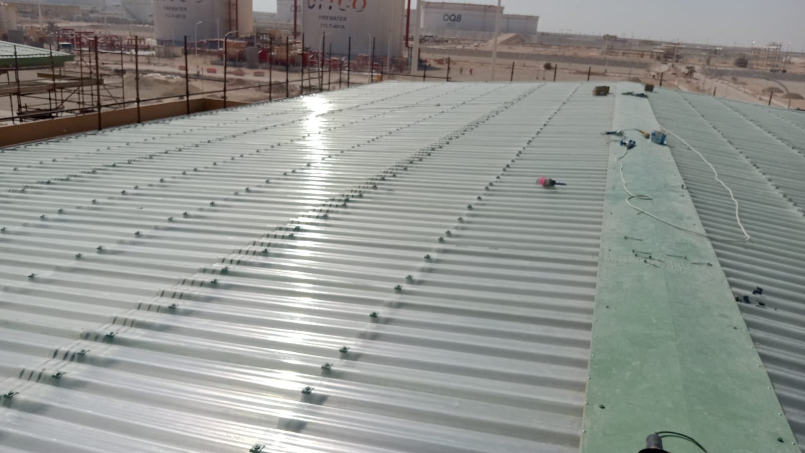 Roof Skylight Panel Installation