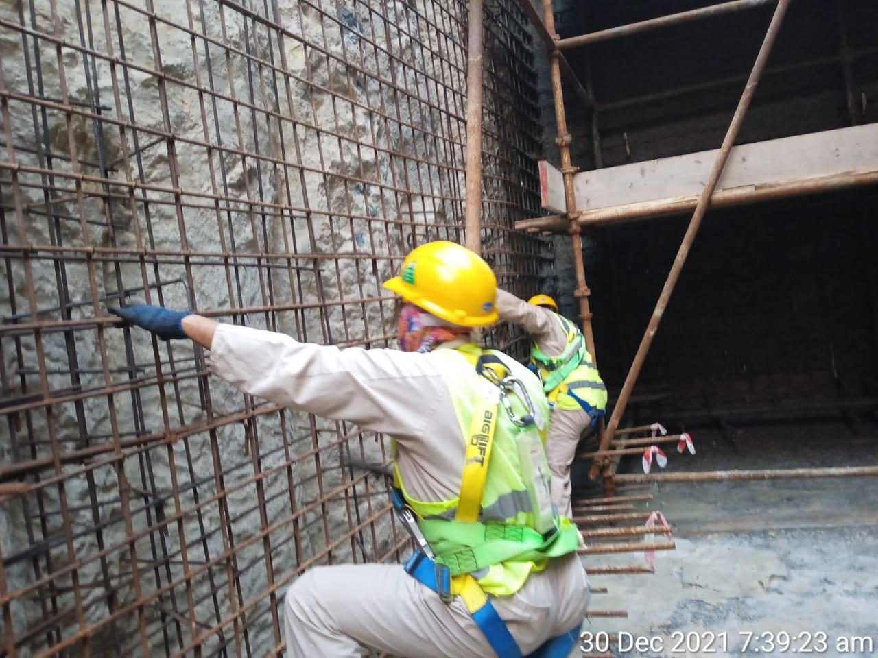 Shotcrete Work for Sea Water Intake Well