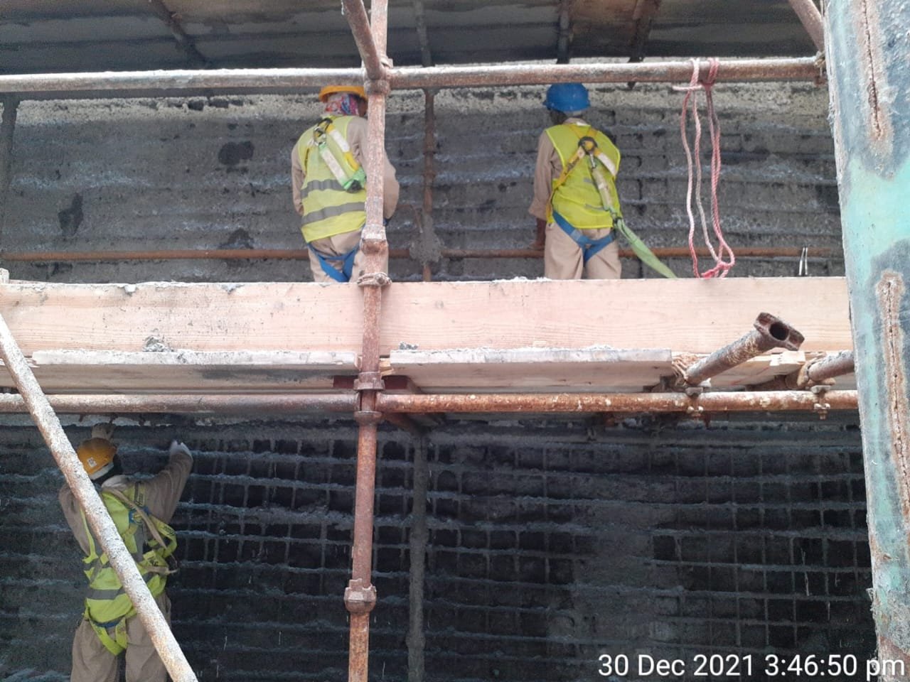 Shotcrete Work for Sea Water Intake Well