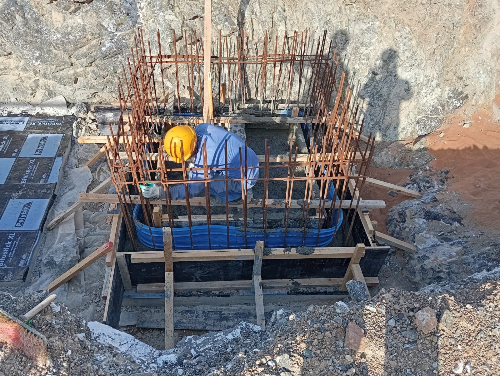 Drainage Line With Manhole at Sharqiya Water project